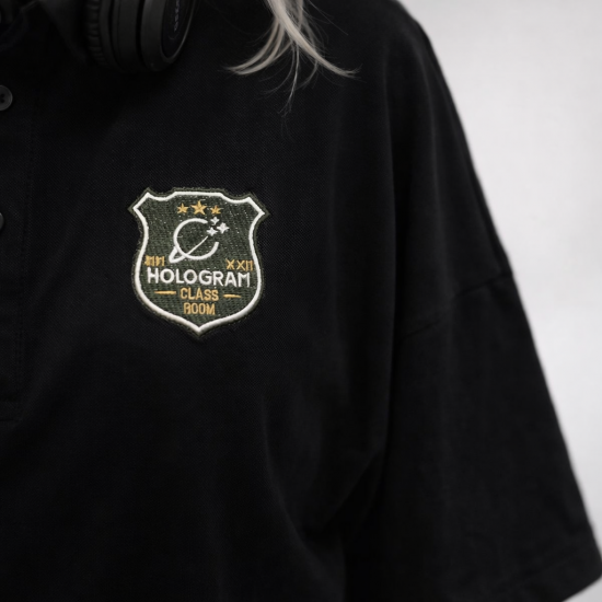 HOLO SIGNATURE POLO - ĐEN