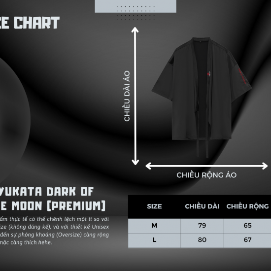 Premium YUKATA Dark Of The Moon (Ver 2)