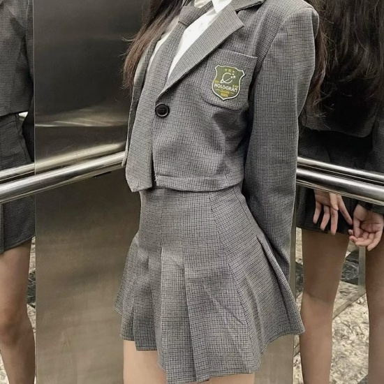 HOLO SKIRT / XÁM SỌC NHỎ