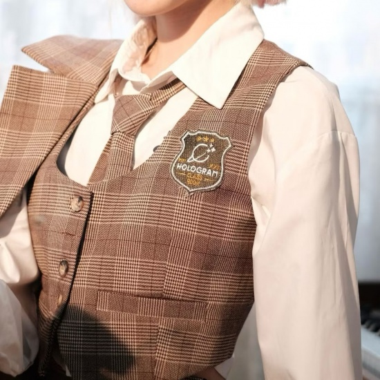 HOLO PLAID GILE / KẺ NÂU VÀNG