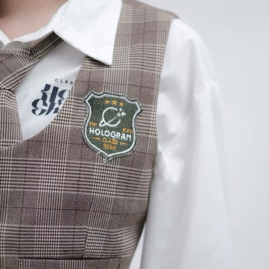 HOLO PLAID GILE / KẺ NÂU VÀNG