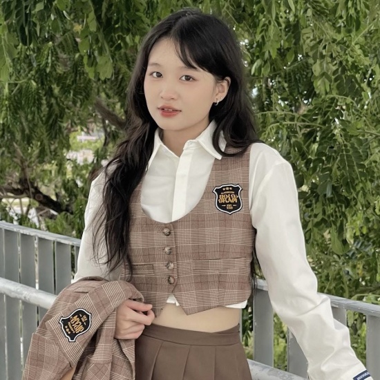 HOLO PLAID GILE / KẺ NÂU VÀNG