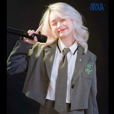 HOLO CROP - BLAZER/XÁM