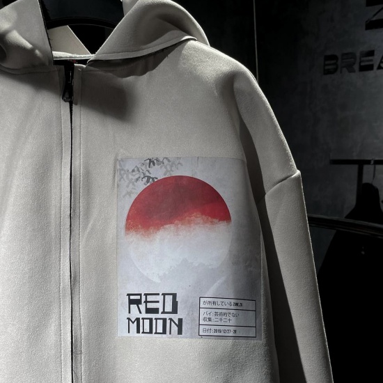 (NEW) RED MOON HOODIE ZIP